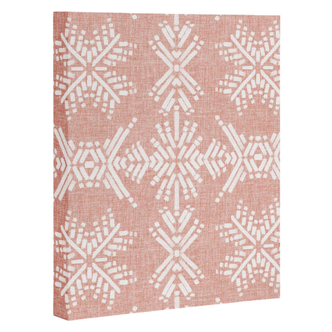 Schatzi Brown Boho Mesa 3 Pink Art Canvas