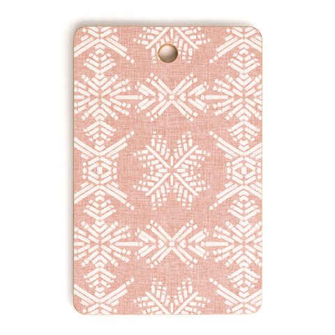 Schatzi Brown Boho Mesa 3 Pink Cutting Board Rectangle