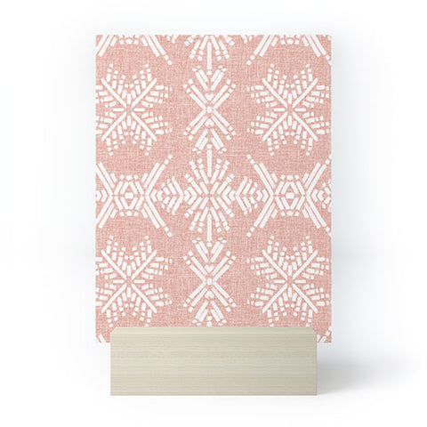 Schatzi Brown Boho Mesa 3 Pink Mini Art Print