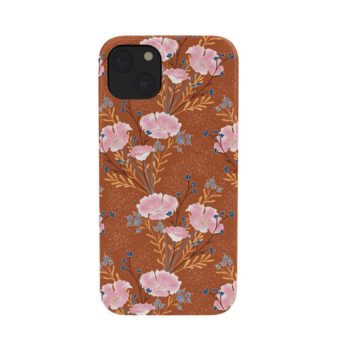 Schatzi Brown Carrie Floral Caramel Phone Case