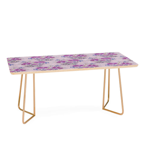 Schatzi Brown Carrie Floral Lilac Coffee Table