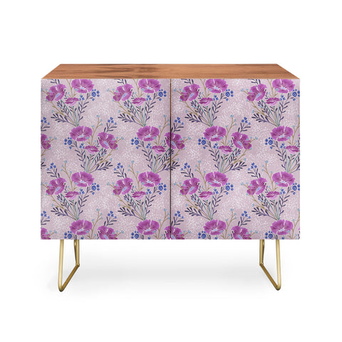 Schatzi Brown Carrie Floral Lilac Credenza
