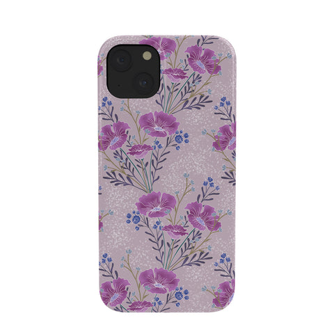 Schatzi Brown Carrie Floral Lilac Phone Case