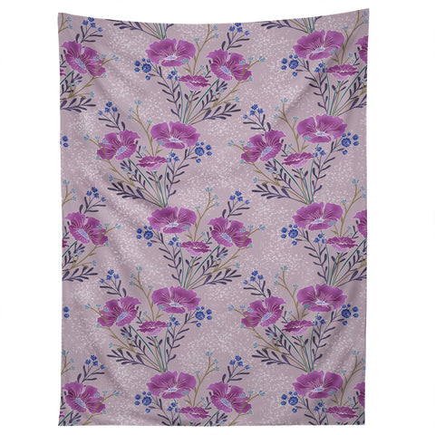 Schatzi Brown Carrie Floral Lilac Tapestry