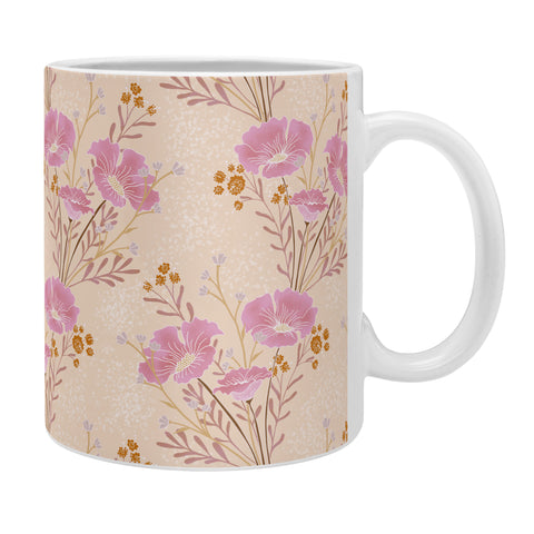 Schatzi Brown Carrie Floral Pink Coffee Mug