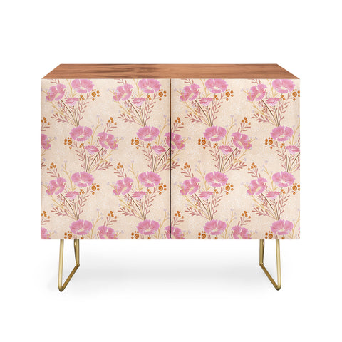 Schatzi Brown Carrie Floral Pink Credenza