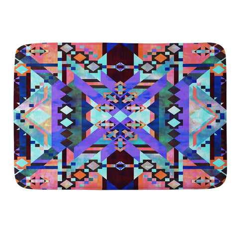 Schatzi Brown Chichen Itza Dark Memory Foam Bath Mat