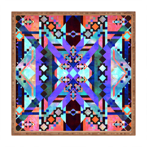 Schatzi Brown Chichen Itza Dark Square Tray