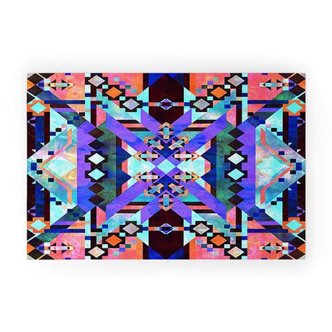 Schatzi Brown Chichen Itza Dark Welcome Mat