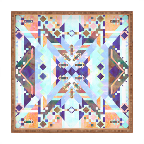 Schatzi Brown Chichen Itza Light Square Tray