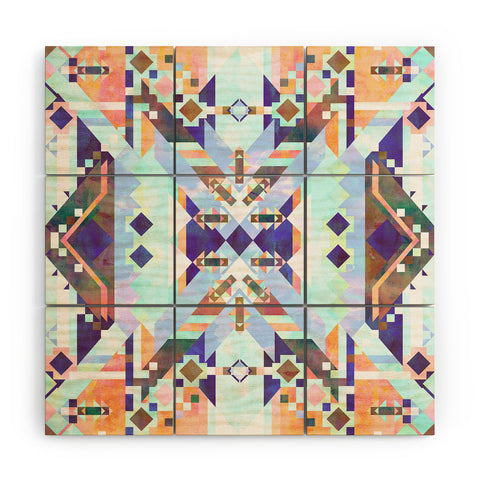 Schatzi Brown Chichen Itza Light Wood Wall Mural