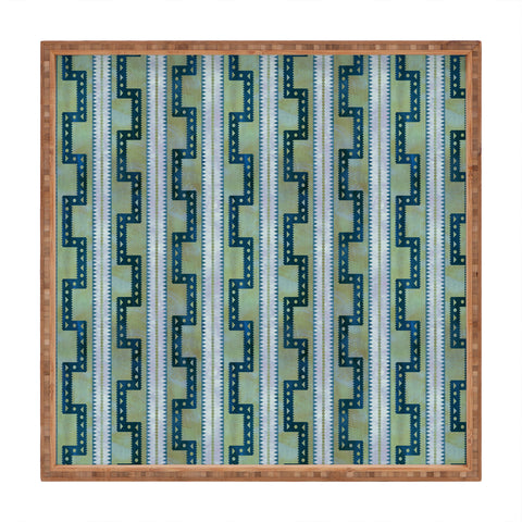 Schatzi Brown Crowley Stripe 5B Square Tray