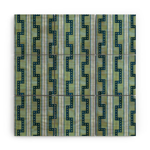 Schatzi Brown Crowley Stripe 5B Wood Wall Mural