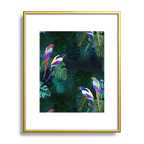 Schatzi Brown Cubana Metal Framed Art Print