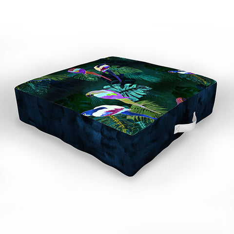 Schatzi Brown Cubana Outdoor Floor Cushion