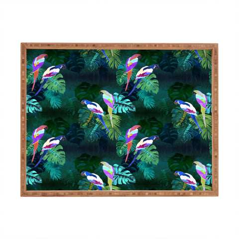 Schatzi Brown Cubana Rectangular Tray