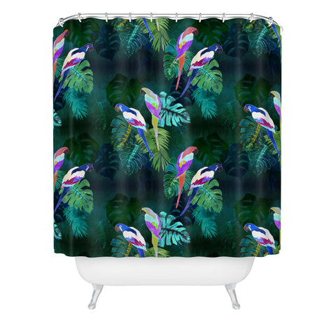 Schatzi Brown Cubana Shower Curtain