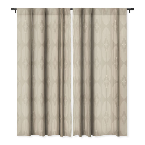Schatzi Brown Danni Boho Almond Blackout Window Curtain