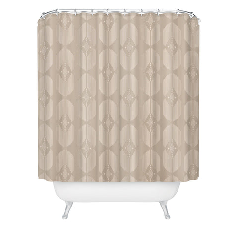 Schatzi Brown Danni Boho Almond Shower Curtain