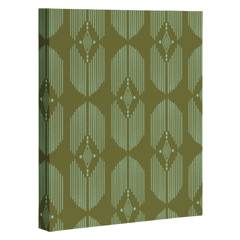 Schatzi Brown Danni Boho Olive Art Canvas