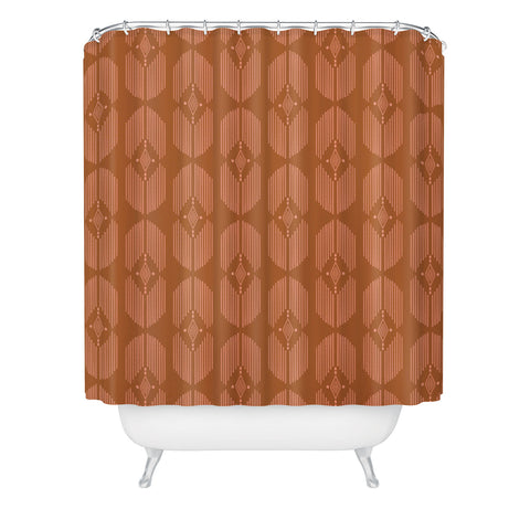 Schatzi Brown Danni Boho Spice Shower Curtain