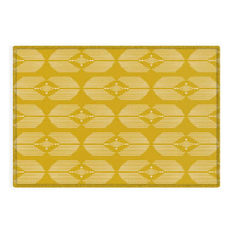 Schatzi Brown Danni Boho Yellow Outdoor Rug