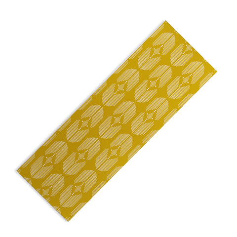 Schatzi Brown Danni Boho Yellow Yoga Mat