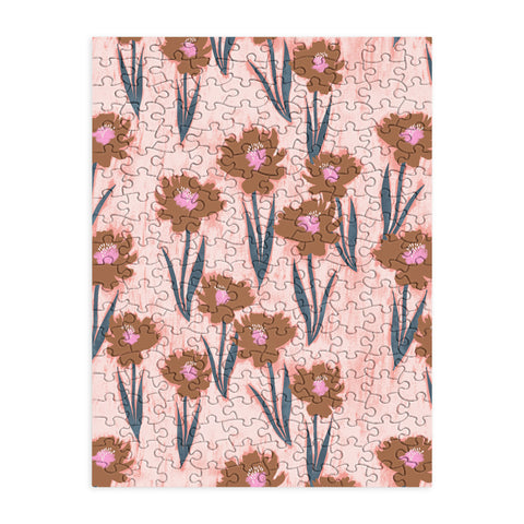 Schatzi Brown Danni Floral Pink Puzzle