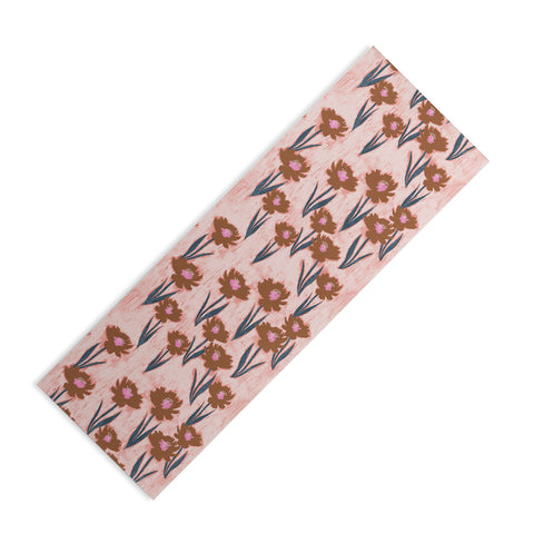 Schatzi Brown Danni Floral Pink Yoga Mat