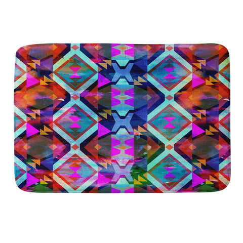 Schatzi Brown Diamond Fiesta Memory Foam Bath Mat