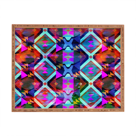 Schatzi Brown Diamond Fiesta Rectangular Tray