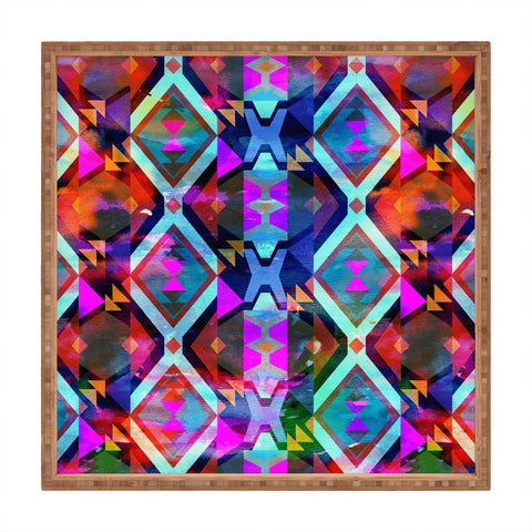 Schatzi Brown Diamond Fiesta Square Tray