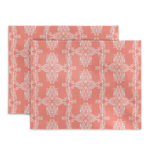 Schatzi Brown Dolyn Global Pink Placemat