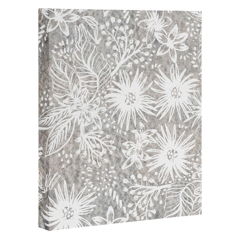 Schatzi Brown Eden Floral Sand Art Canvas