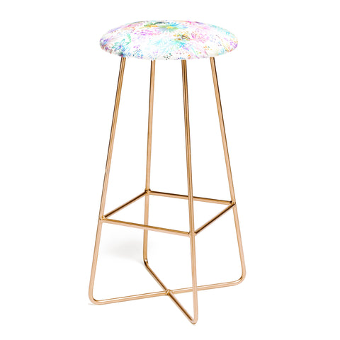 Schatzi Brown Eden Floral White Bar Stool