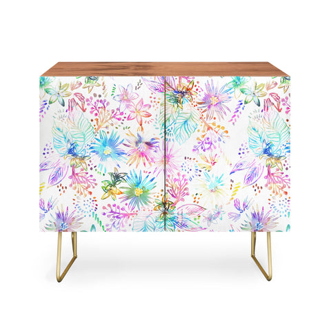 Schatzi Brown Eden Floral White Credenza