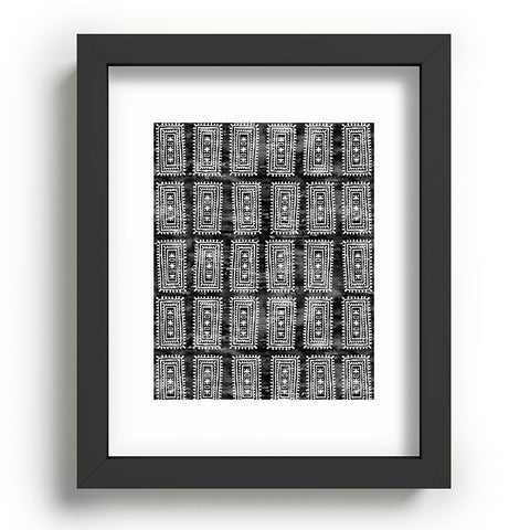 Schatzi Brown Efate Black Recessed Framing Rectangle