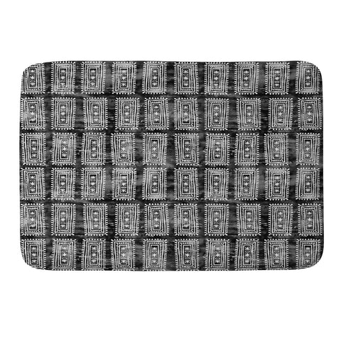 Schatzi Brown Efate Black Memory Foam Bath Mat