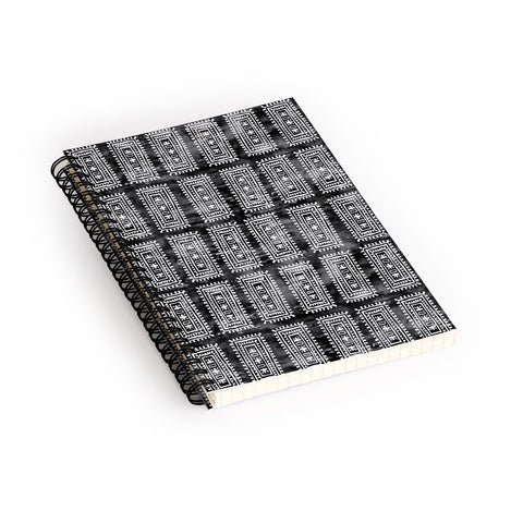 Schatzi Brown Efate Black Spiral Notebook