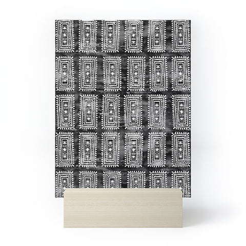 Schatzi Brown Efate Black Mini Art Print