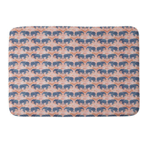 Schatzi Brown Elephant 1 Mango Memory Foam Bath Mat