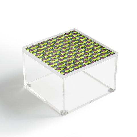 Schatzi Brown Elephant 1 Neon Acrylic Box