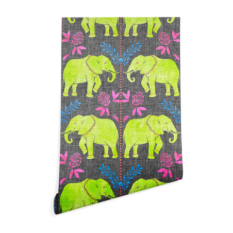 Schatzi Brown Elephant 1 Neon Wallpaper
