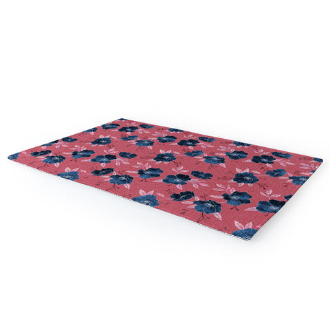 Schatzi Brown Emma Floral Hot Pink Area Rug