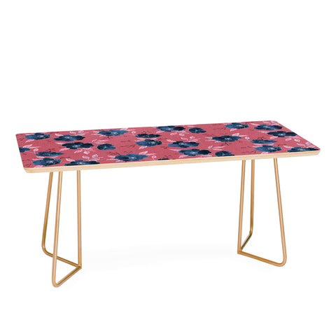 Schatzi Brown Emma Floral Hot Pink Coffee Table