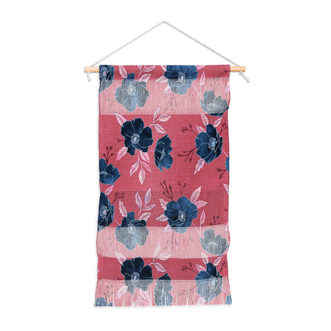 Schatzi Brown Emma Floral Hot Pink Wall Hanging Portrait