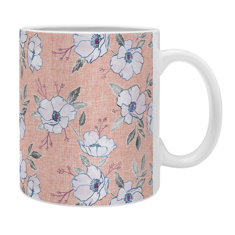 Schatzi Brown Emma Floral Light Pink Coffee Mug
