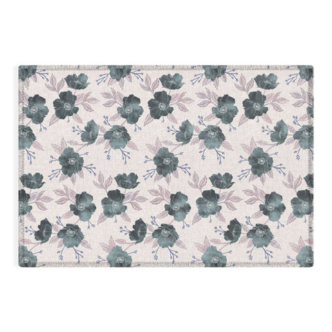 Schatzi Brown Emma Floral Stone Outdoor Rug