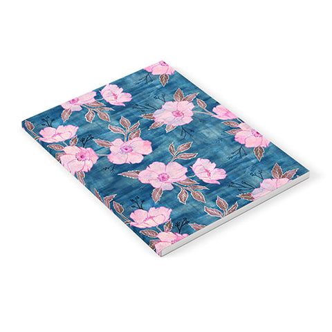 Schatzi Brown Emma Floral Turquoise Notebook