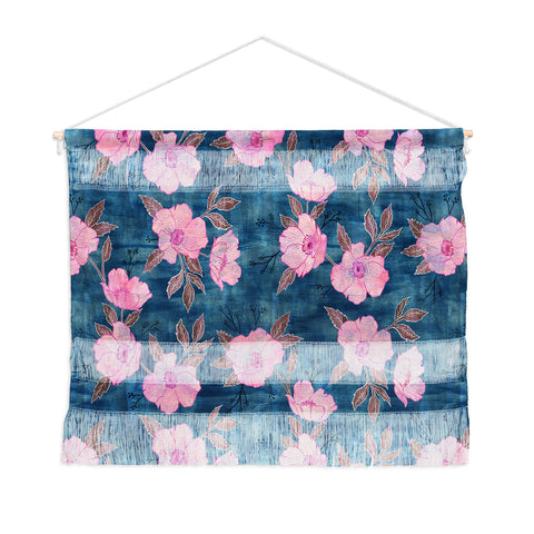Schatzi Brown Emma Floral Turquoise Wall Hanging Landscape
